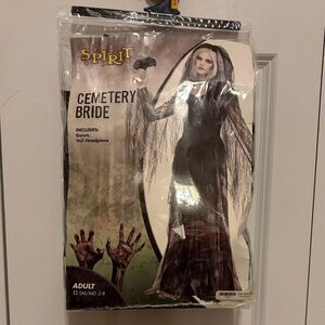 Spirit Cemetery Bride Costume Women's Size Small